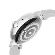 Wotchi AMOLED Smartwatch DM70 – Silver - White