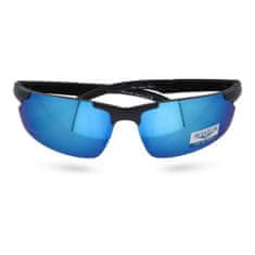 Sunmania Modré zrkadlové šoférske okuliare "Light"