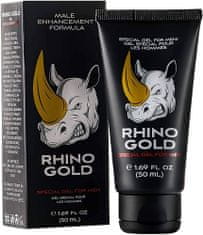 Different Company Rhino Gold gél gél na zväčšenie penisu, ktorý predlžuje erekciu 50 ml