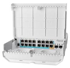 Mikrotik Switch netPower 15FR CRS318-1Fi-15Fr-2S-OUT 16x LAN, 2x SFP, reverzný POE