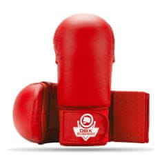 DBX BUSHIDO rukavice na karate DBX-KM červené veľkosť L