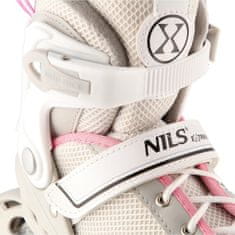 Nils Extreme korčule NH18188A 2v1 sivo-ružové veľkosť L(39-43)