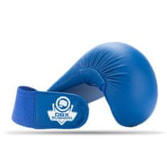 DBX BUSHIDO rukavice na karate DBX-KM modré veľkosť XL