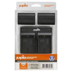 Jupio Set 2x LP-E6NH 2130 mAh + Dual Charger pre Canon