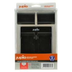 Jupio Set 2x LP-E6 1700mAh + USB Duálna nabíjačka