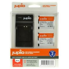 Jupio Set 2x NB-11L 680 mAh + USB Nabíjačka