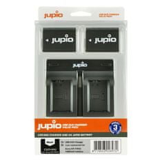 Jupio Set 2x batéria NP-FW50 - 1030 mAh + duálna nabíjačka