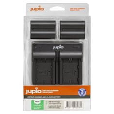 Jupio Set 2x batéria NP-W235 - 2300 mAh s duálnou nabíjačkou pre Fuji