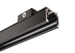 Light Impressions Deko-Light 1-fázový koľajnicový systém, D One držiak na strop Flex, čierna RAL 9011 30 mm 720033