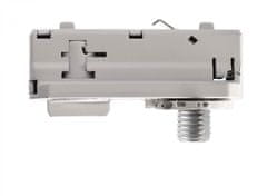 Light Impressions Deko-Light 1-fázový koľajnicový systém, D One 1-fázový adaptér pre montáž svietidiel, 220-240V biela RAL 9016 70 mm 720036