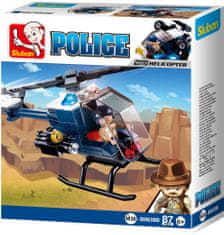 Sluban Policie 4into1 M38-B0638B Helikoptéra