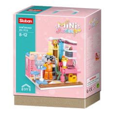 Sluban Girls Dream Mini Handcraft M38-B1016D Ložnice