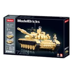 Sluban Model Bricks M38-B1011 Hlavní bitevní tank T-72B3 2 v 1