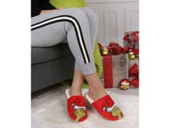 sarcia.eu Grinch Vianočné dámske papuče/pantofle + ozdobný vrecko 36-37 EU 