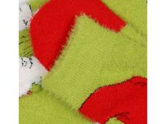 sarcia.eu Grinch Zelené dlhé ponožky, teplé mužské ponožky OEKO-TEX 43-46 EU