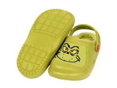 sarcia.eu Grinch Zelené detské papuče s kožušinovým podšívkou 22 EU