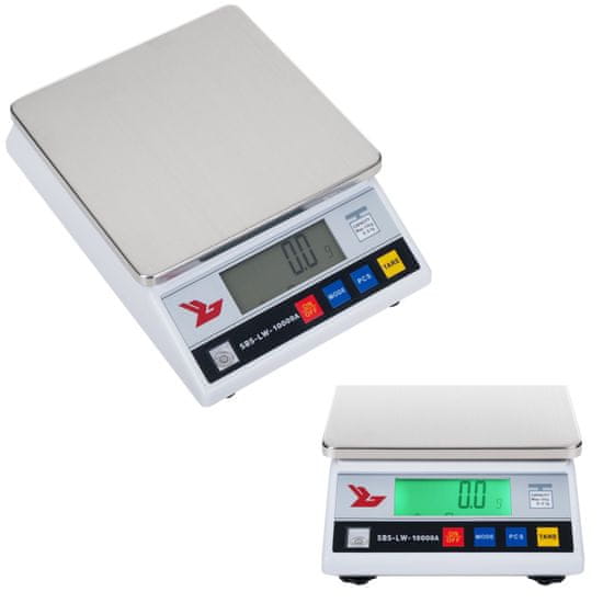 shumee Presná a presná LCD váha SBS-LW-10000A 0,1 g až 10 kg