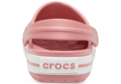 Crocs Crocband Clogs Unisex, 36-37 EU, M4W6, Dreváky, Šlapky, Papuče, Blossom/White, Ružová, 11016-6PH