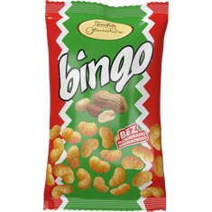 Bingo kukuričné kŕmky s arašidovými orieškami 80 g