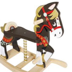 Le Toy Van Petilou Hojdací kôň hnedý
