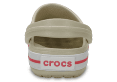 Crocs Crocband Clogs pre deti, 33-34 EU, J2, Dreváky, Šlapky, Papuče, Stucco/Melon, Béžová, 204537-1AS
