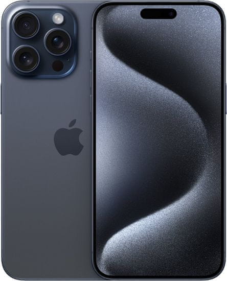 Apple iPhone 15 Pro Max, 1TB, Blue Titanium