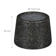 Relax Mažiar s tĺčikom, Granit 13,5 cm, RD9959