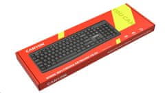 Canyon drôtová klávesnica KB-50, USB, nízky zdvih, tenký dizajn, chocolate key cap
