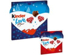 KINDER & Love Mini čokoládové srdiečka 107g