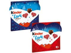 KINDER & Love Mini čokoládové srdiečka 107g