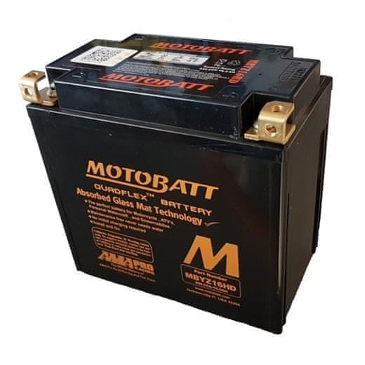MOTOBATT Batéria MBYZ16HD 16,5 Ah, 12 V, 4 vývody