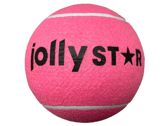 Alltoys Tenisová loptička XXL JollyStar 23 cm ružová
