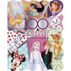 100 aktivít + samolepky Disney holky
