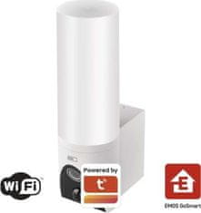 EMOS GoSmart Venkovní otočná kamera IP-310 TORCH s Wi-Fi a světlem, bílá