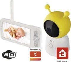 EMOS GoSmart Otočná dětská chůvička IP-500 GUARD s monitorem a Wi-Fi