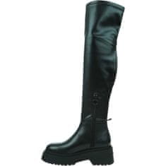 Tommy Hilfiger Čižmy elegantné čierna 40 EU Tjw Over The Knee Boots