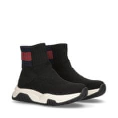 Tommy Hilfiger Obuv čierna 35 EU Sock Sneaker