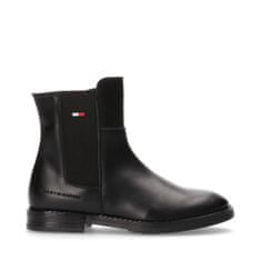 Tommy Hilfiger Chelsea boots elegantné čierna 35 EU CHELSEA BOOT BLACK