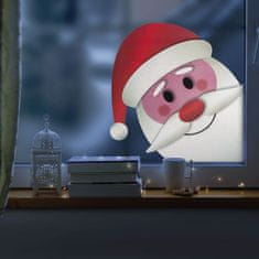 GLOBIZ Vianočná dekorácia do okna - Mikuláš