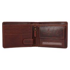 Lagen Pánska kožená peňaženka 66-6535/M BRN BIG MUG