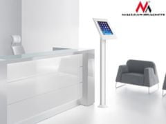 Maclean Reklamný stojan na tablet Maclean, podlahový držiak so zámkom, iPad 2/3/4/Air/Air2, MC-678