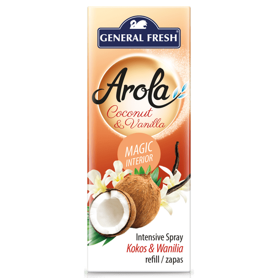 Arola kokos a vanilka náplň do šišky 40ml