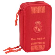 FAN SHOP SLOVAKIA Peračník Real Madrid FC, 3 komory, červený, oranžový znak