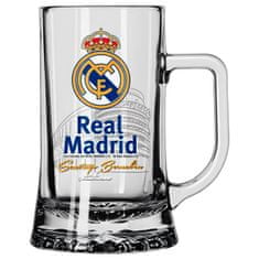 FAN SHOP SLOVAKIA Pohár Real Madrid FC, s uchom, obrys štadióna, 300 ml