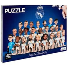 FAN SHOP SLOVAKIA Puzzle Real Madrid FC, Futbalový tím, 1000 dielikov, 50x75 cm