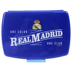 FAN SHOP SLOVAKIA Box na desiatu Real Madrid FC, modrý s klipom