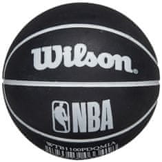 Lopty basketball čierna Nba Dribbler Miami Heat Mini