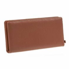 Verde Dámska peňaženka 18-1395 dark brown