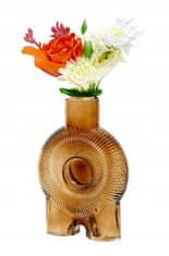 Kaemingk Dekoratívna sklenená váza na kvety 21 x 30 cm 1ks