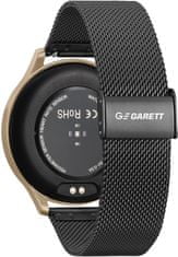 Garett Smartwatch Classy zlato-čierna, ocel